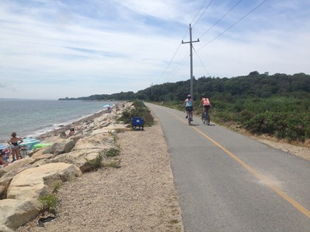 Falmouth Cape Cod vacation rental - We are just steps away from the Shining Sea Bikepath!