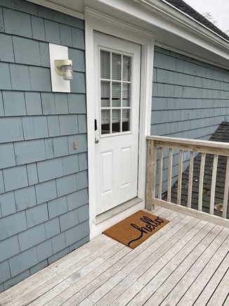 Falmouth Cape Cod vacation rental - Front entrance with key code lock doors. Self-check-in.