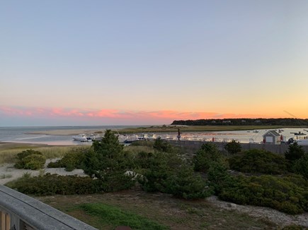 Chatham Cape Cod vacation rental - Sunset from the private deck