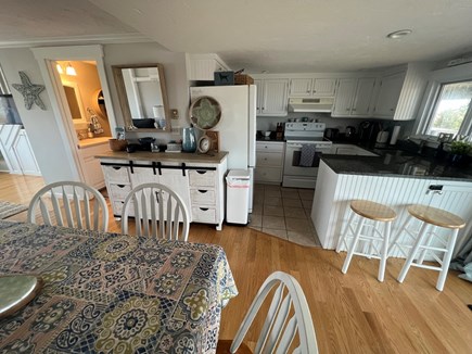 Chatham Cape Cod vacation rental - Fully stocked kitchen with breakfast bar and table for 6