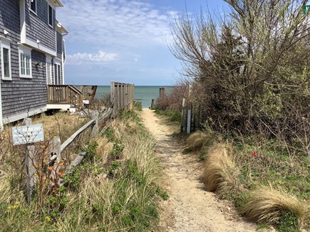 Brewster Cape Cod vacation rental - Private beach access path