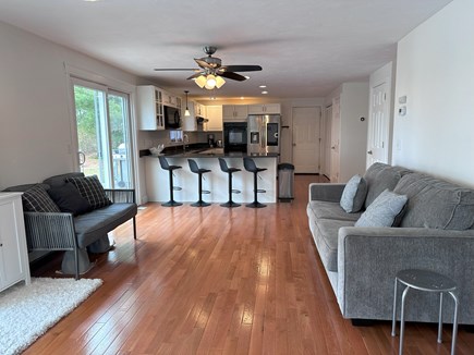 Bourne, Buzzards Bay  Cape Cod vacation rental - Large family room off the well stocked kitchen. 2 recliners too