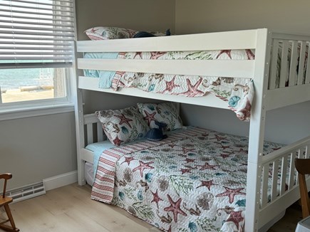 Dennisport Cape Cod vacation rental - 3rd Bedroom with 1 Set of Queen Bunkbeds w/ Ocean Views