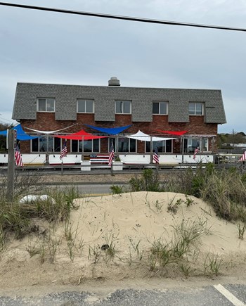 Dennisport Cape Cod vacation rental - View from the Beach of the Sailing Cow Restaurant