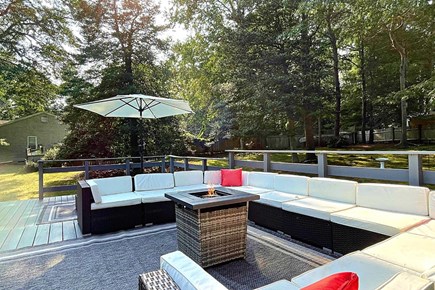 Centerville Cape Cod vacation rental - Plenty of Comfy Seating on Large Deck