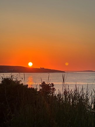 Plymouth MA vacation rental - Sunset from Manomet Point