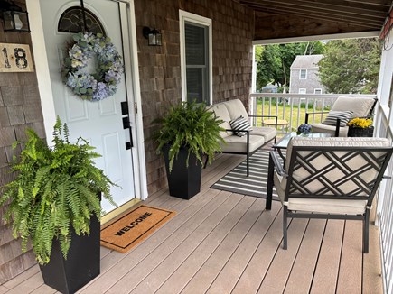 Plymouth MA vacation rental - Relax on the front porch and hear the waves