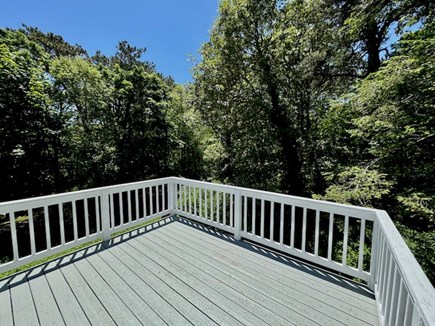 Harwich Cape Cod vacation rental - Private upper level deck overlooking conservation land