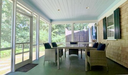 Harwich Cape Cod vacation rental - Spacious enclosed screened porch