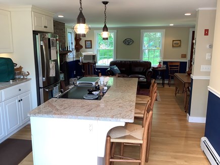 Brewster Cape Cod vacation rental - Kitchen /den