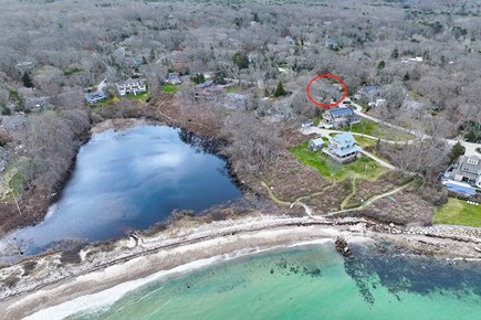 Falmouth Cape Cod vacation rental - Proximity to private beach 3/10 mi