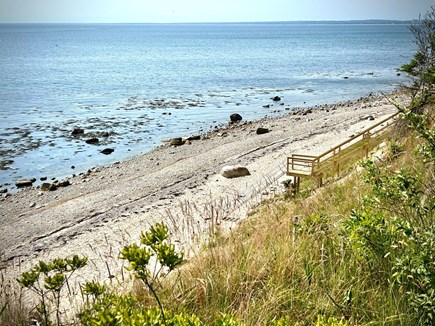 Plymouth, Ellisville MA vacation rental - Private Stairs To The Beach