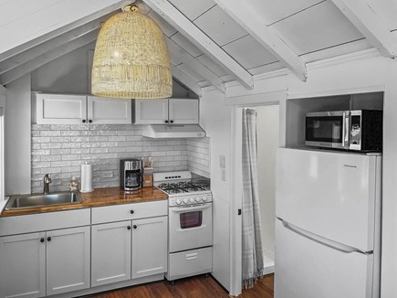 Dennis Port Cape Cod vacation rental - Kitchen with stove, oven and fridge