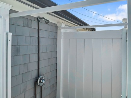 Dennis Port Cape Cod vacation rental - Enclosed Outdoor Shower