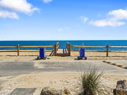 Dennis Port Cape Cod vacation rental - Entrance to beach