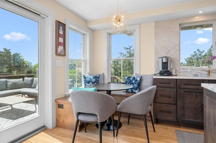 Chatham Cape Cod vacation rental - Cozy dining area opens seamlessly to the outdoor deck