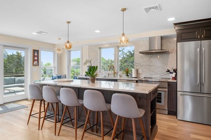 Chatham Cape Cod vacation rental - Sleek breakfast bar perfect for quick bites or morning coffee