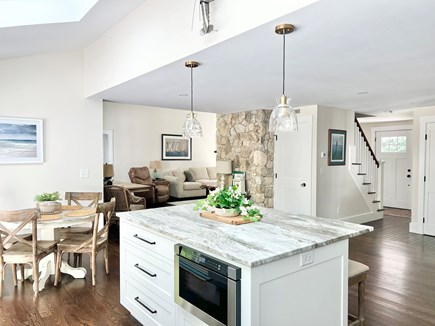 Centerville,  Mid Cape/ Barnestable Cape Cod vacation rental - Kitchen Island with Microwave