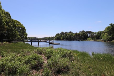 Dennis Cape Cod vacation rental - Backyard (Follins Pond)