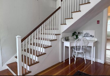 Shore Street, Falmouth Cape Cod vacation rental - 1st Floor Nook & Stairs