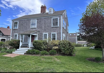 Shore Street, Falmouth Cape Cod vacation rental - Front of House with Side Yard