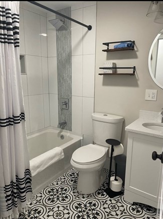 Harwich Cape Cod vacation rental - Guest Bathroom with tub