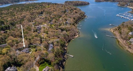 Cotuit, Barnstable Cape Cod vacation rental - A hidden pathway to Shoestring Bay for the adventure seekers.