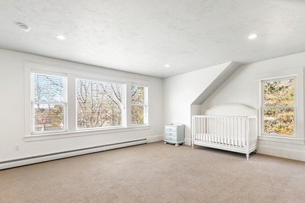 Cotuit Cape Cod vacation rental - Room of the primary and over the garage. Located here is a crib.