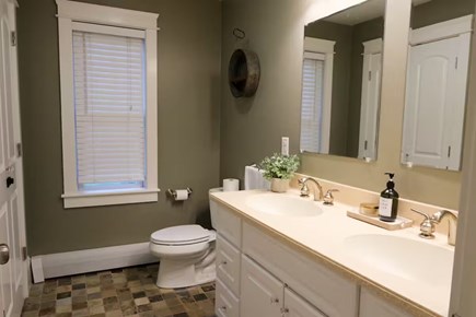 Cotuit, Barnstable Cape Cod vacation rental - A serene bathroom oasis to unwind and refresh after a long day.