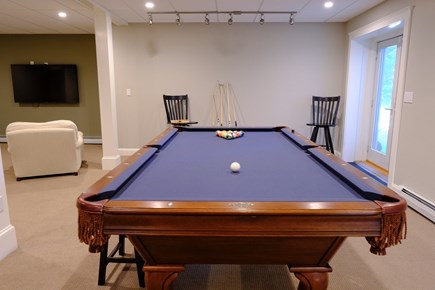 Cotuit, Barnstable Cape Cod vacation rental - Billiards and air hockey in lower level!