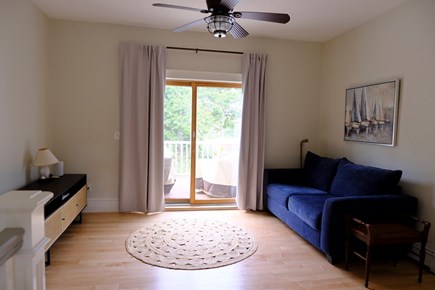 Cotuit Cape Cod vacation rental - Full sleeper sofa in the upper landing, second floor deck