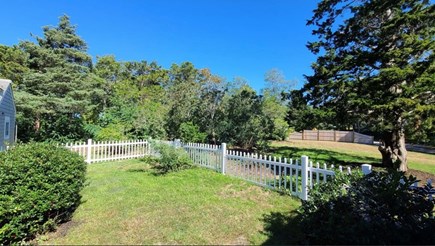 Wellfleet Cape Cod vacation rental - Fenced in backyard & additional large yard great for family games