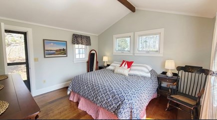 Wellfleet Cape Cod vacation rental - Primary Bedroom with King, ensuite bathroom and separate entrance