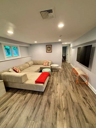 Mashpee, New Seabury Cape Cod vacation rental - Downstairs living area with TV