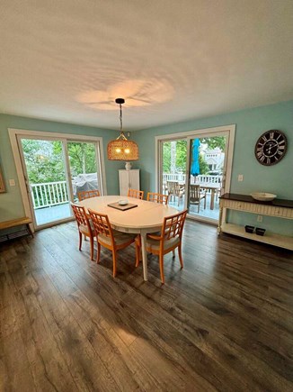 Mashpee, New Seabury Cape Cod vacation rental - Dining area with access to outdoor porch