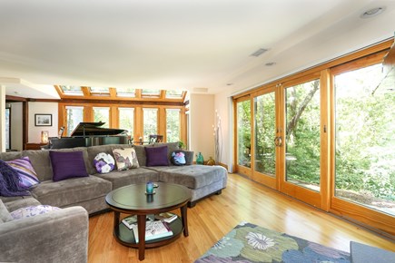 East Dennis/West Brewster Cape Cod vacation rental - Living room and solarium