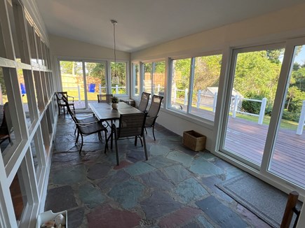 Bourne, Buzzards Bay Cape Cod vacation rental - Enclosed three season porch