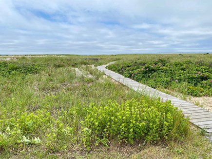 Provincetown Cape Cod vacation rental - Boardwalk to beach