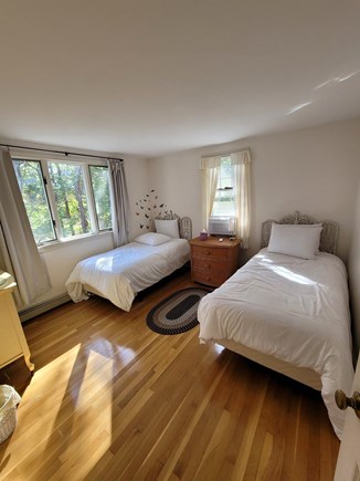 Wellfleet Cape Cod vacation rental - Downstairs bedroom with two twin beds