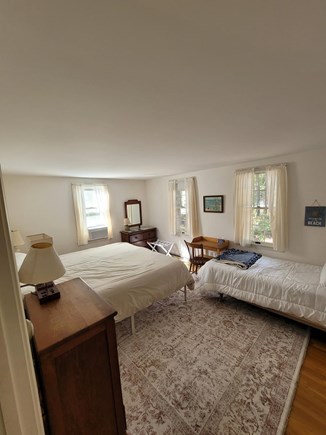 Wellfleet Cape Cod vacation rental - 1st floor bedroom with a king and twin bed