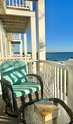 Dennisport Cape Cod vacation rental - Enjoy Your Favorite Beach Read On The Middle Deck