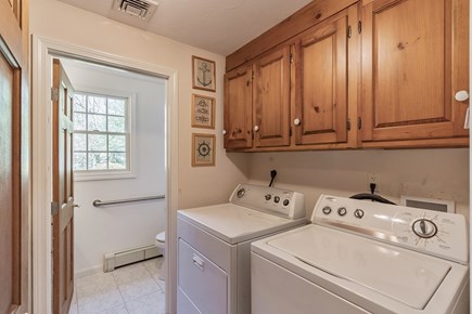 Barnstable, Marstons Mills Cape Cod vacation rental - Laundry, Dryer and Half Bathroom