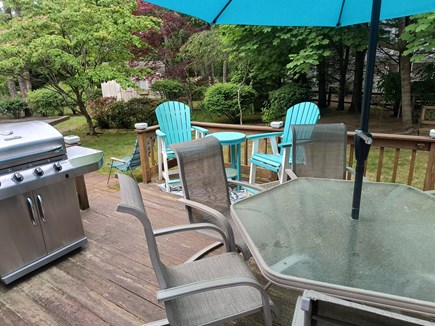 Barnstable, Marstons Mills Cape Cod vacation rental - Deck with a grill