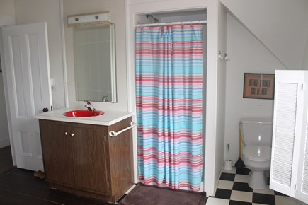 Eastham, Nauset Light - 3993 Cape Cod vacation rental - Upstairs bathroom with shower
