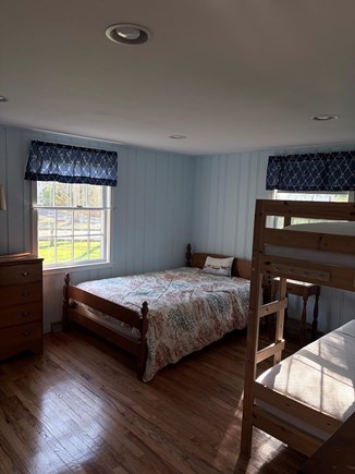 West Yarmouth Cape Cod vacation rental - 3rd bedroom with a full & 2 twin bunk beds.