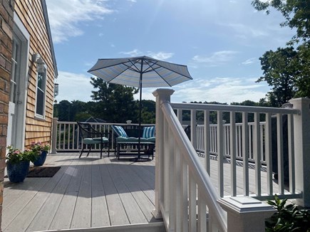 Harwich Cape Cod vacation rental - Walk up to the new deck - door access to the kitchen