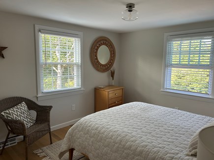 Harwich Cape Cod vacation rental - Queen bedroom with two big windows