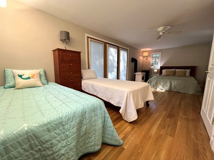 Yarmouth Cape Cod vacation rental - Second bedroom, with queen bed and two single beds