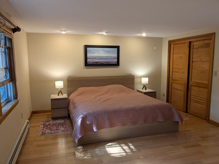 Wellfleet Cape Cod vacation rental - Bedroom 2: En suite king bedroom.