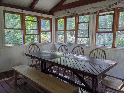 Wellfleet Cape Cod vacation rental - Screened in porch